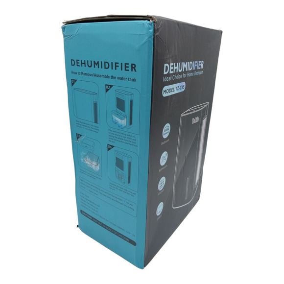 Tolife TZ-C4S White 240V 72W Portable Dehumidifier For Home Use 62Oz Used - Picture 5 of 6